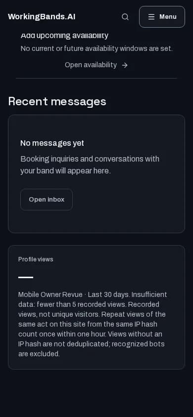 The same counting rules and reporting window on a phone.
