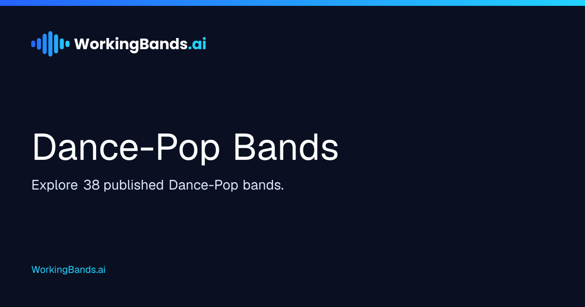 Dance-Pop Bands