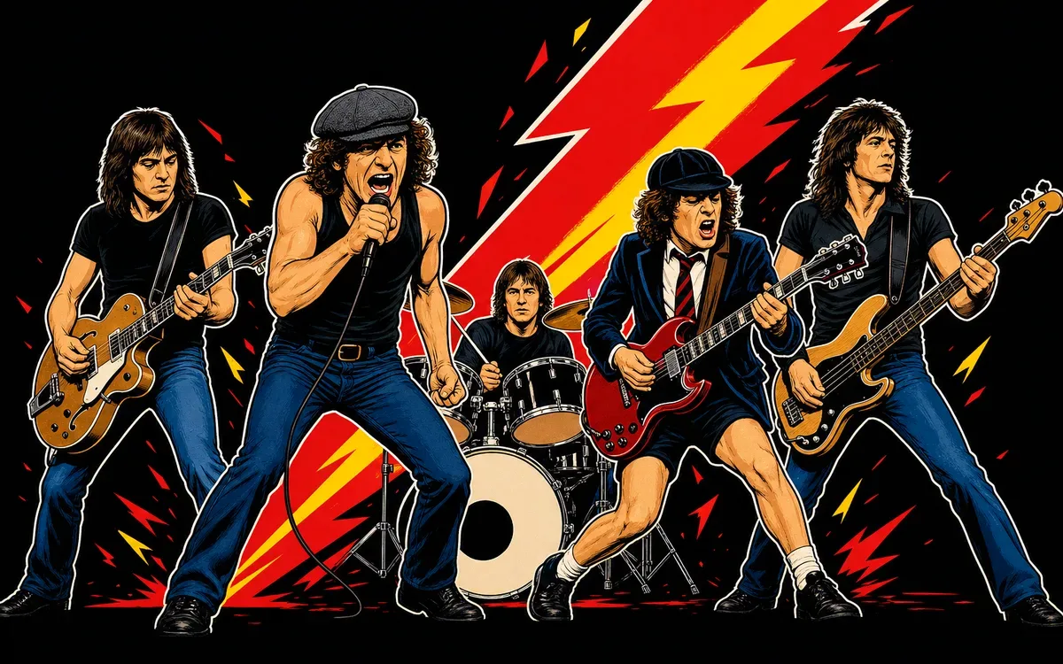 AC/DC tribute artist