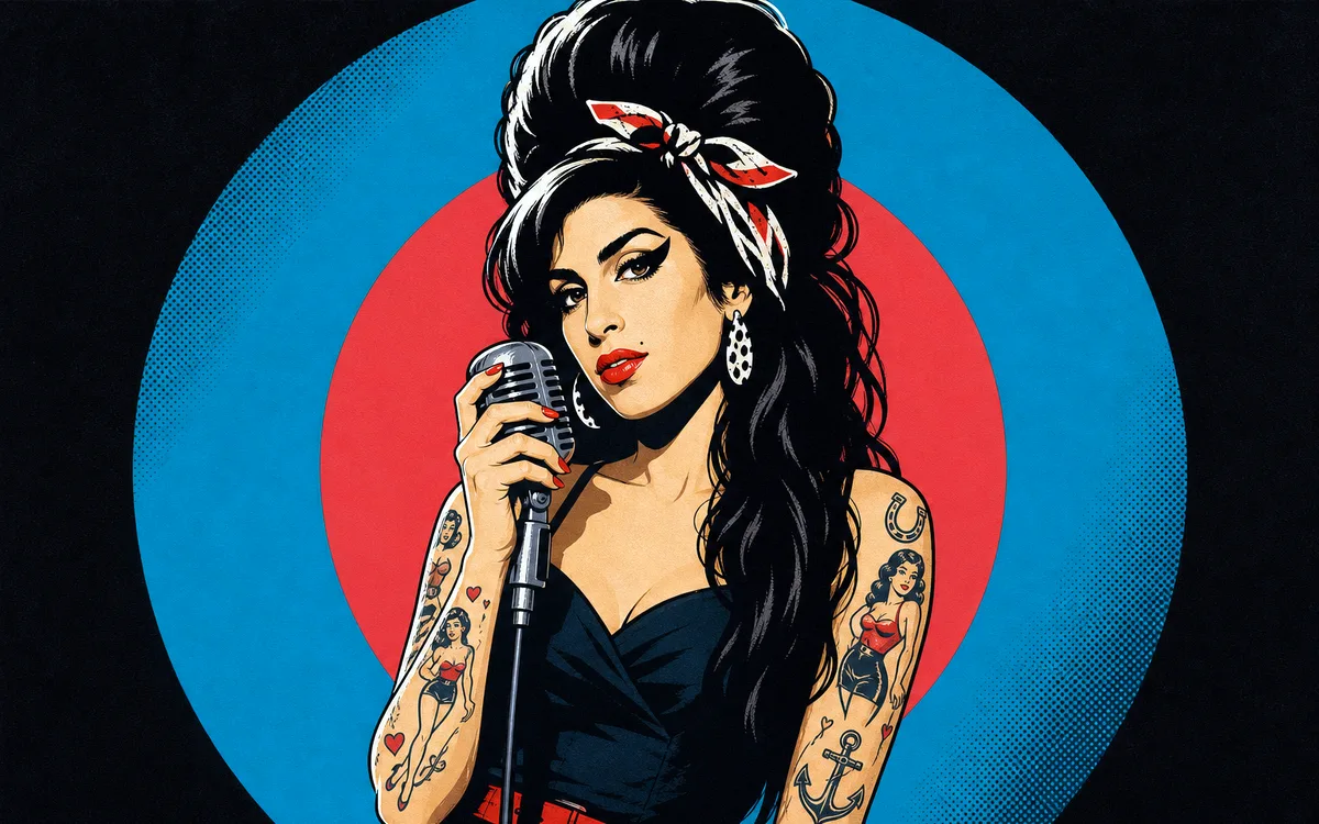 Amy Winehouse tribute artist