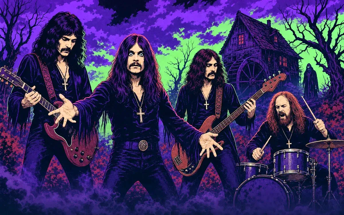 Black Sabbath tribute artist
