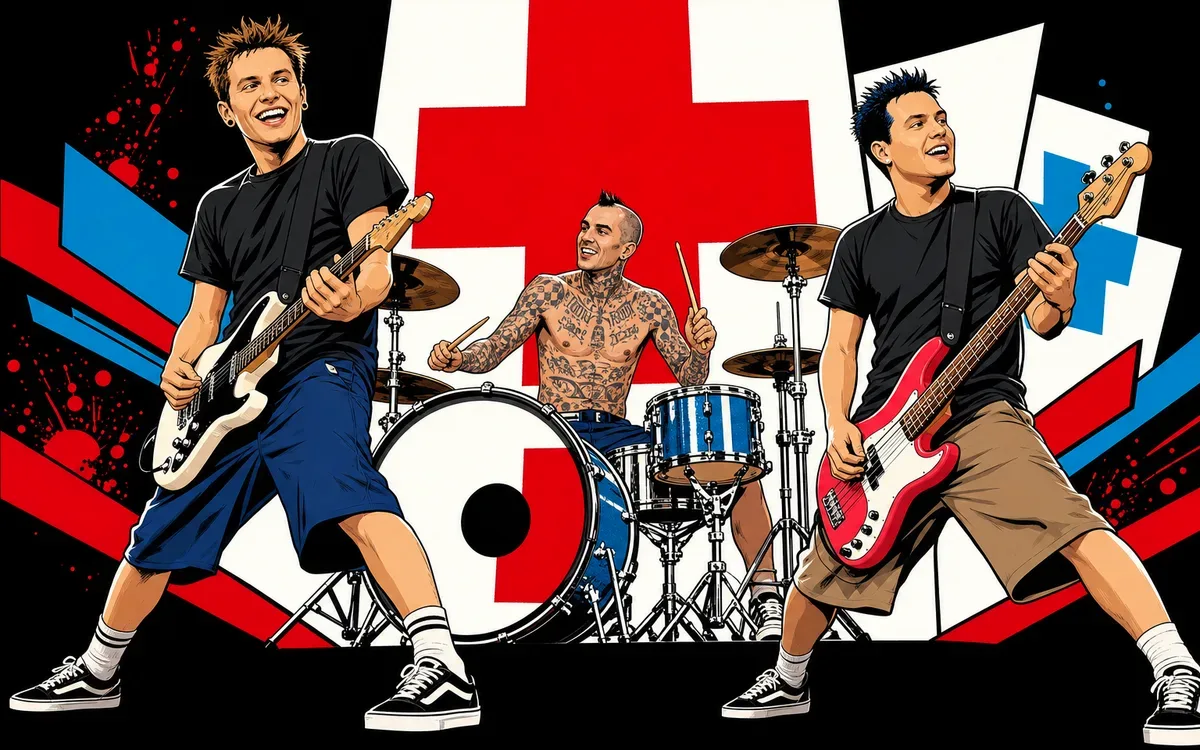 Blink 182 tribute artist