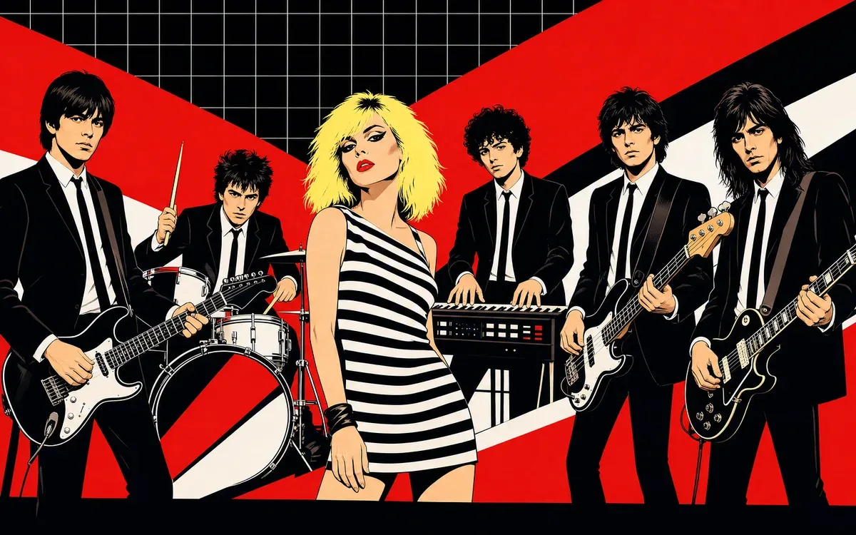 Blondie tribute artist