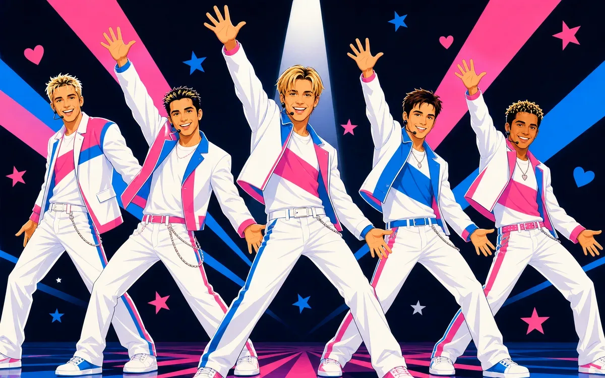 Boy Bands tribute artist