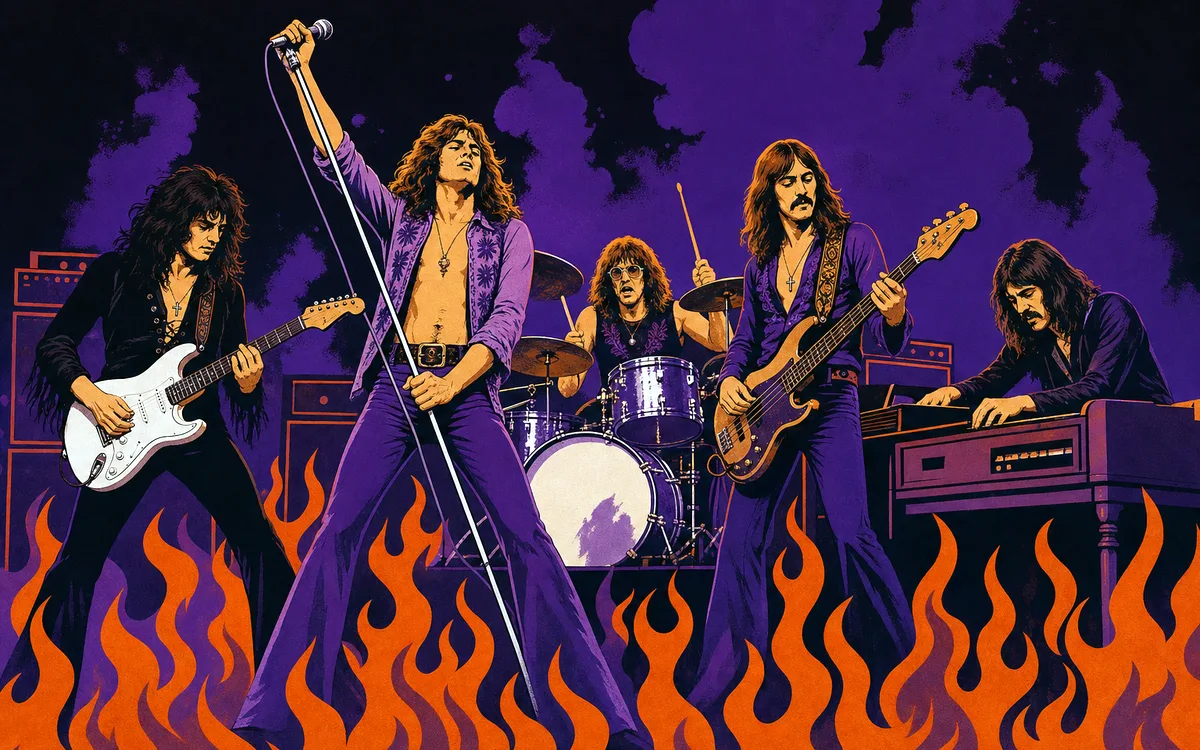 Deep Purple tribute artist