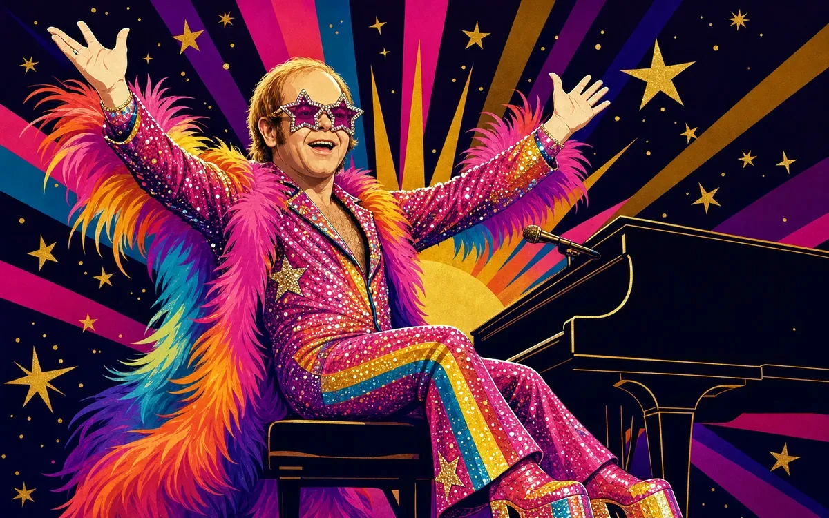 Elton John tribute artist
