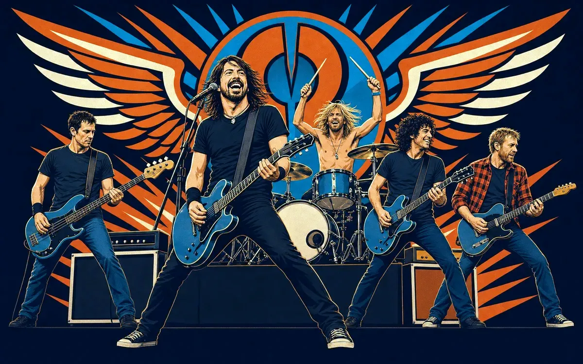 Foo Fighters tribute artist