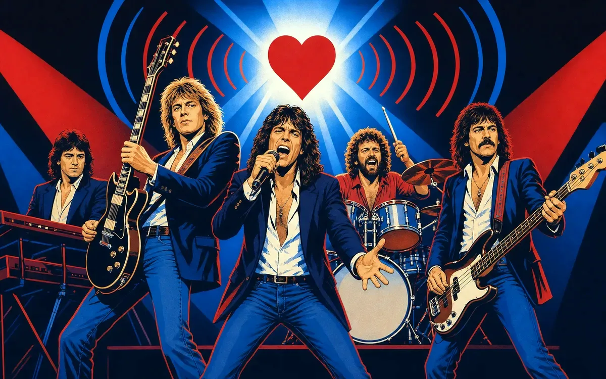 Foreigner tribute artist