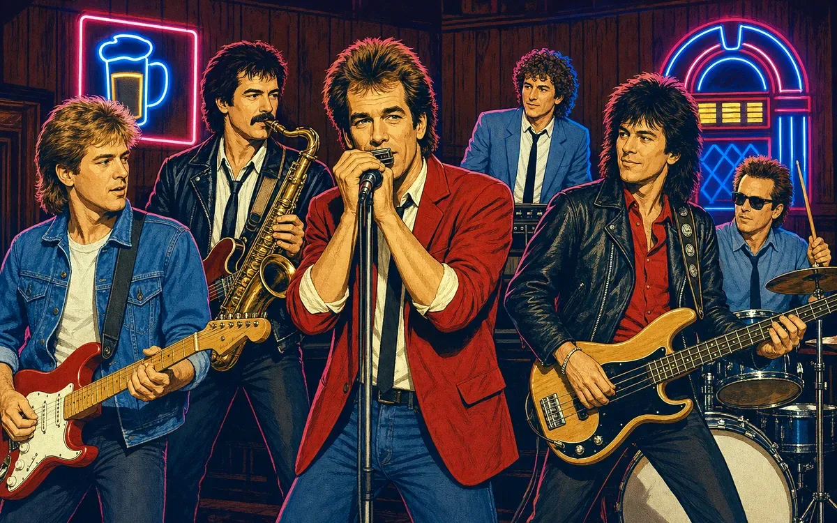 Huey Lewis & The News tribute artist