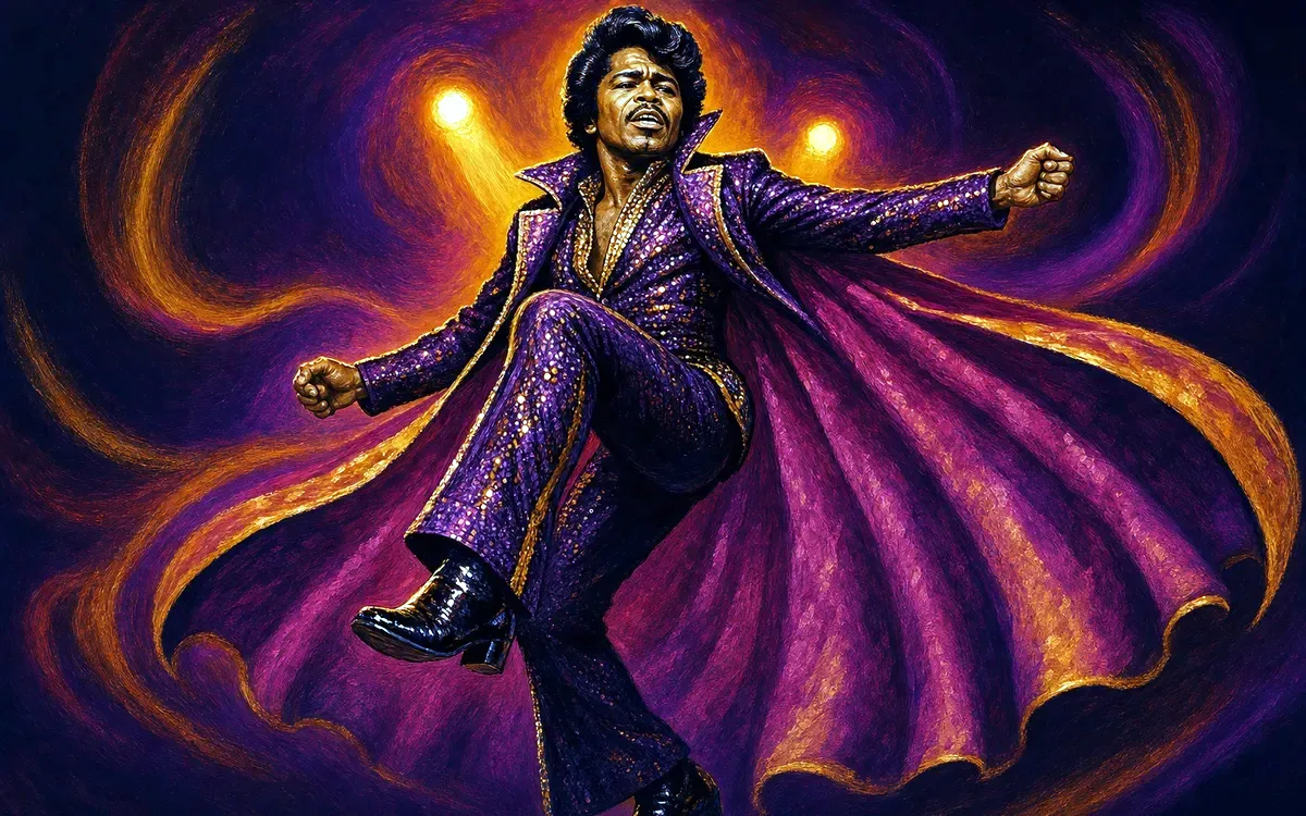 James Brown tribute artist