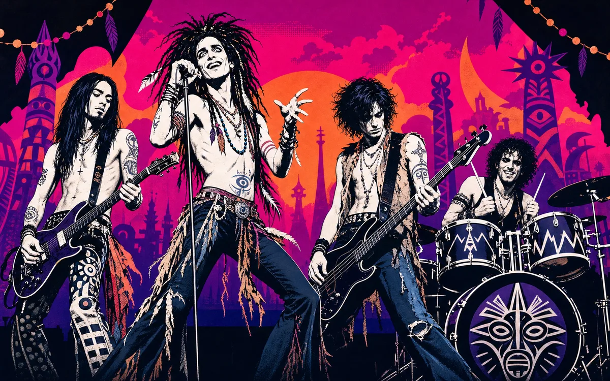 Jane's Addiction tribute artist