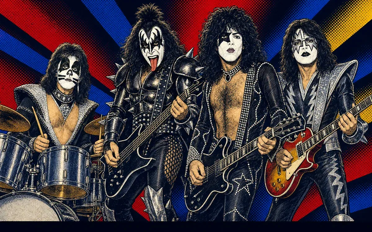 KISS tribute artist
