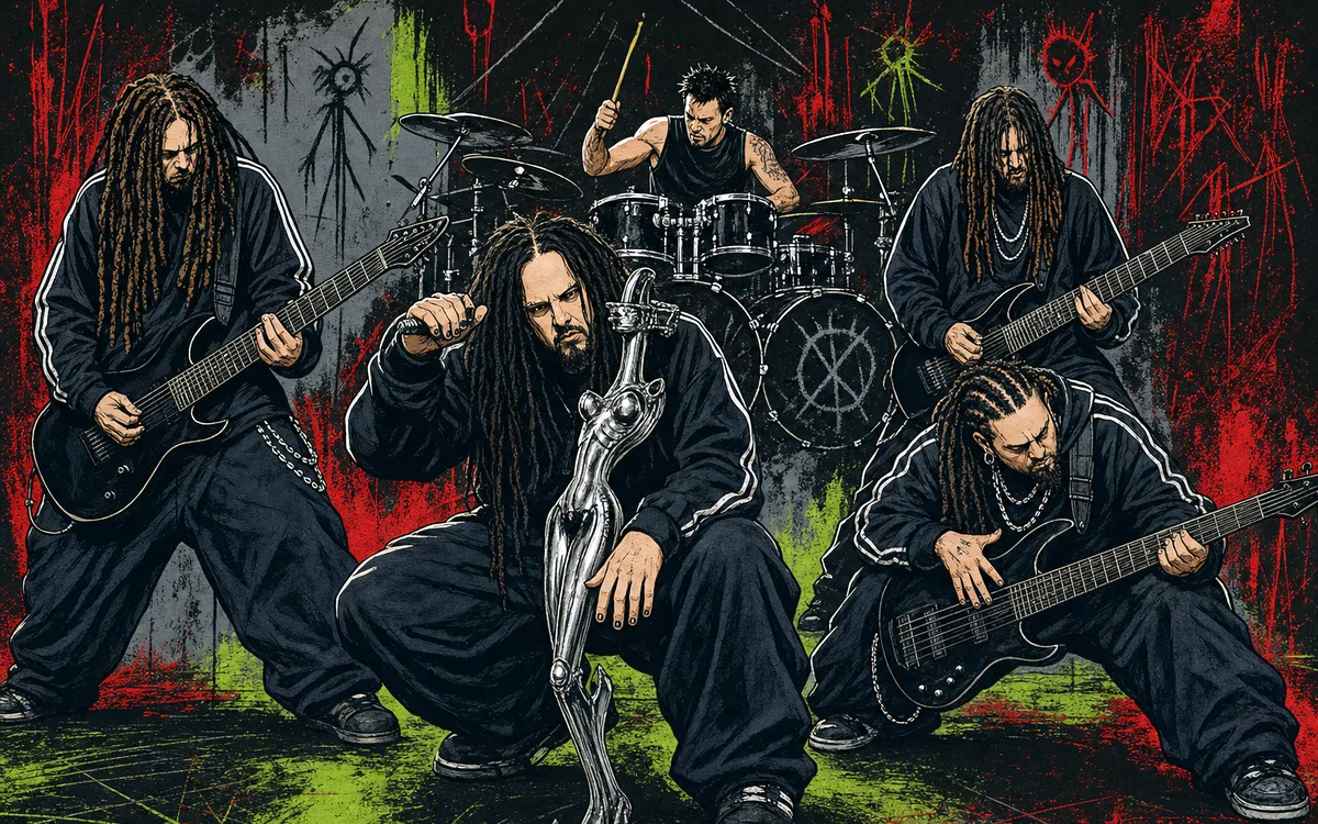 KORN tribute artist