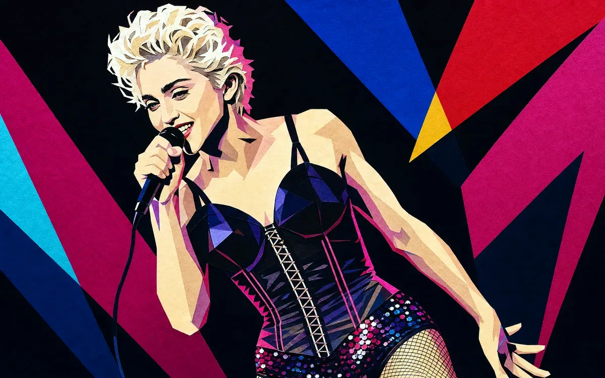 Madonna tribute artist