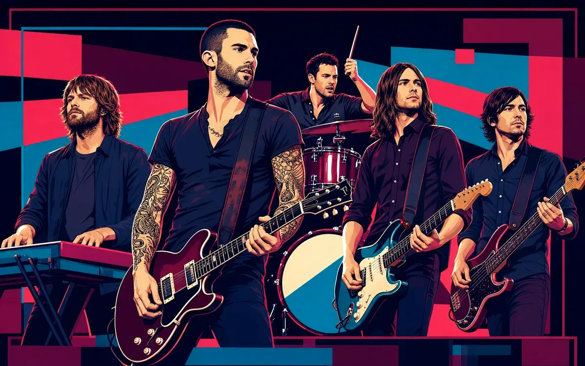 Maroon 5 tribute artist