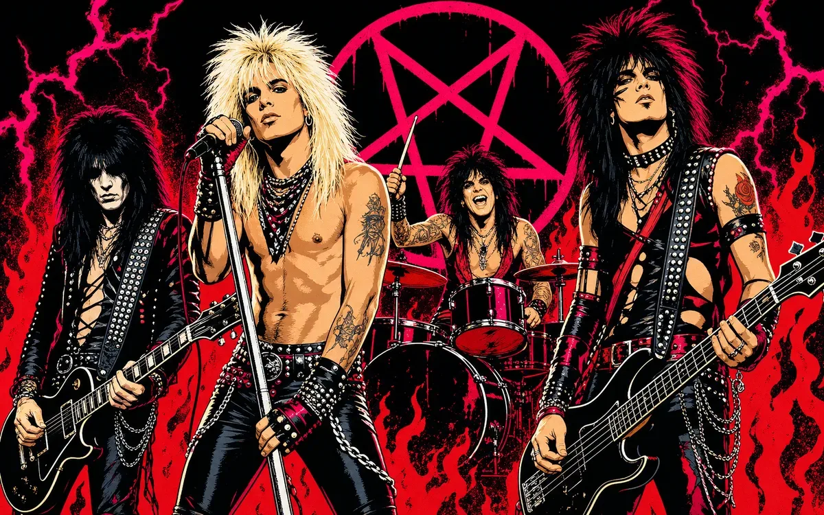 Motley Creu tribute artist
