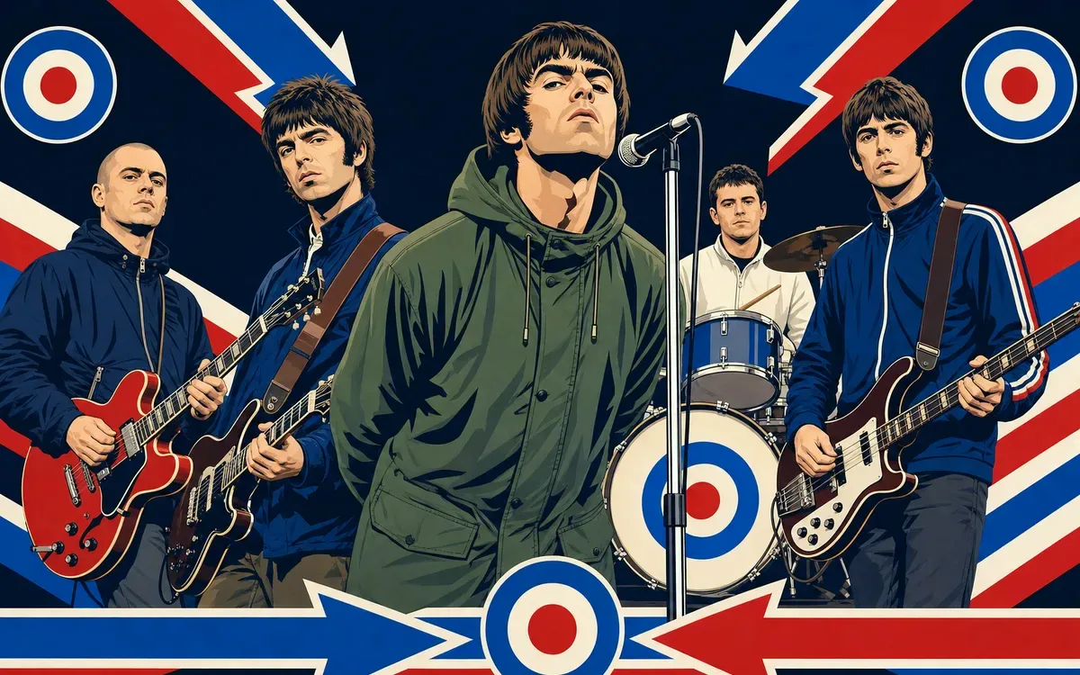 Oasis tribute artist