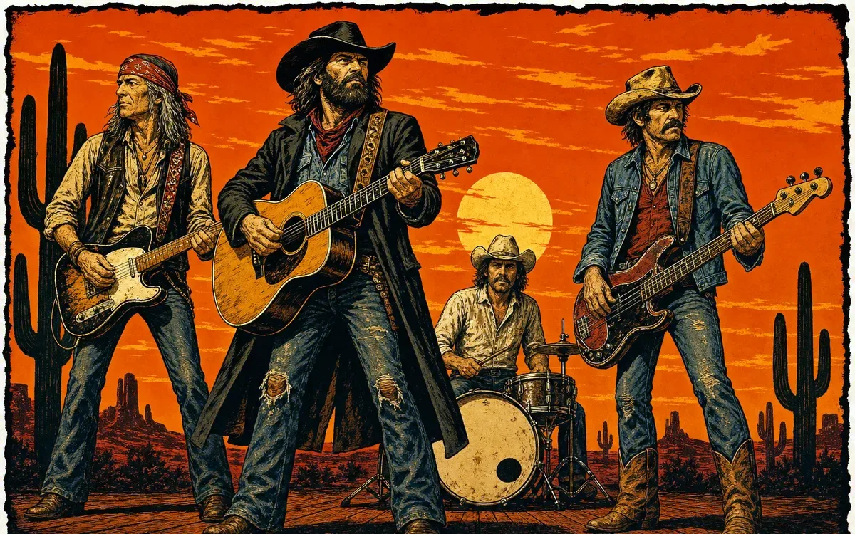 Outlaw Country tribute artist