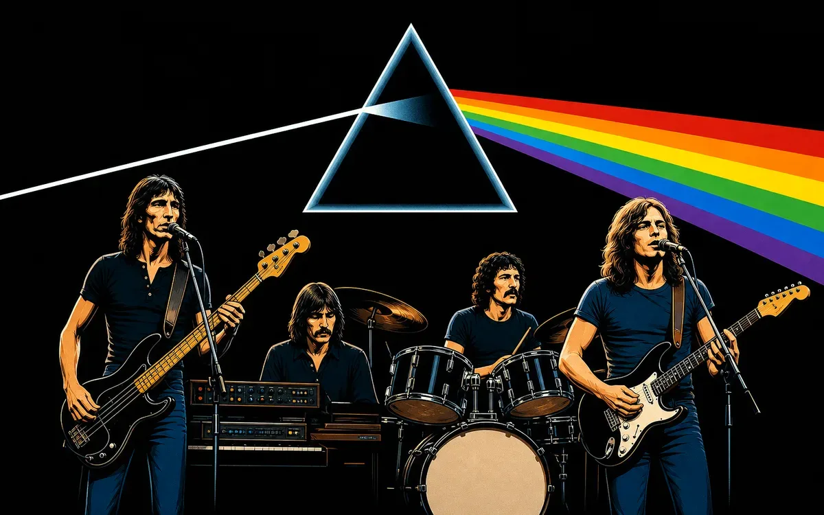 Pink Floyd tribute artist