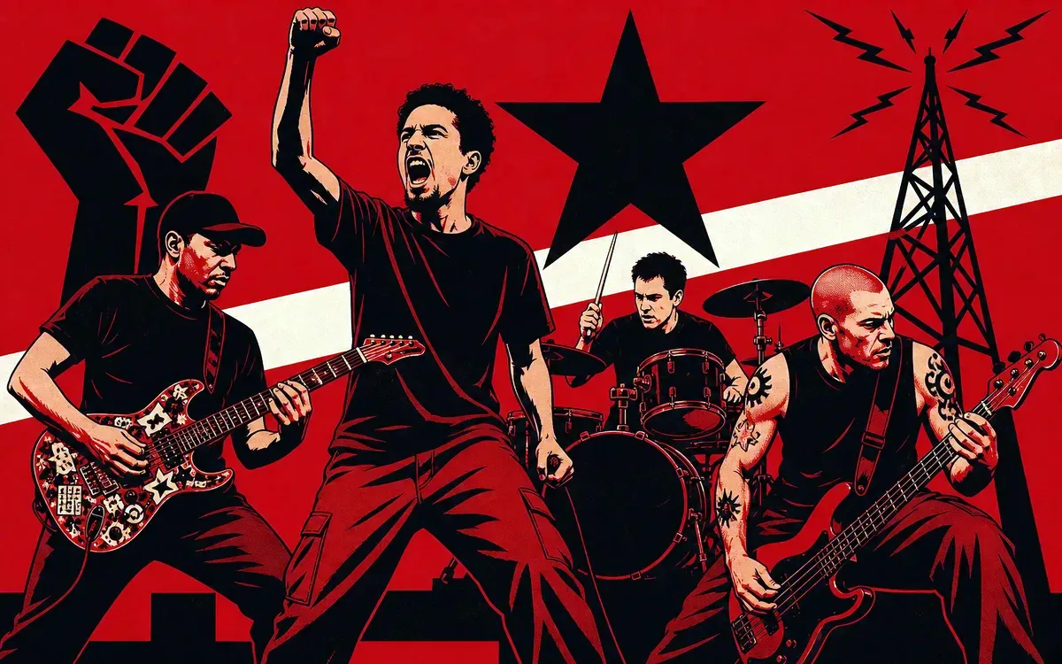 Rage Against the Machine tribute artist