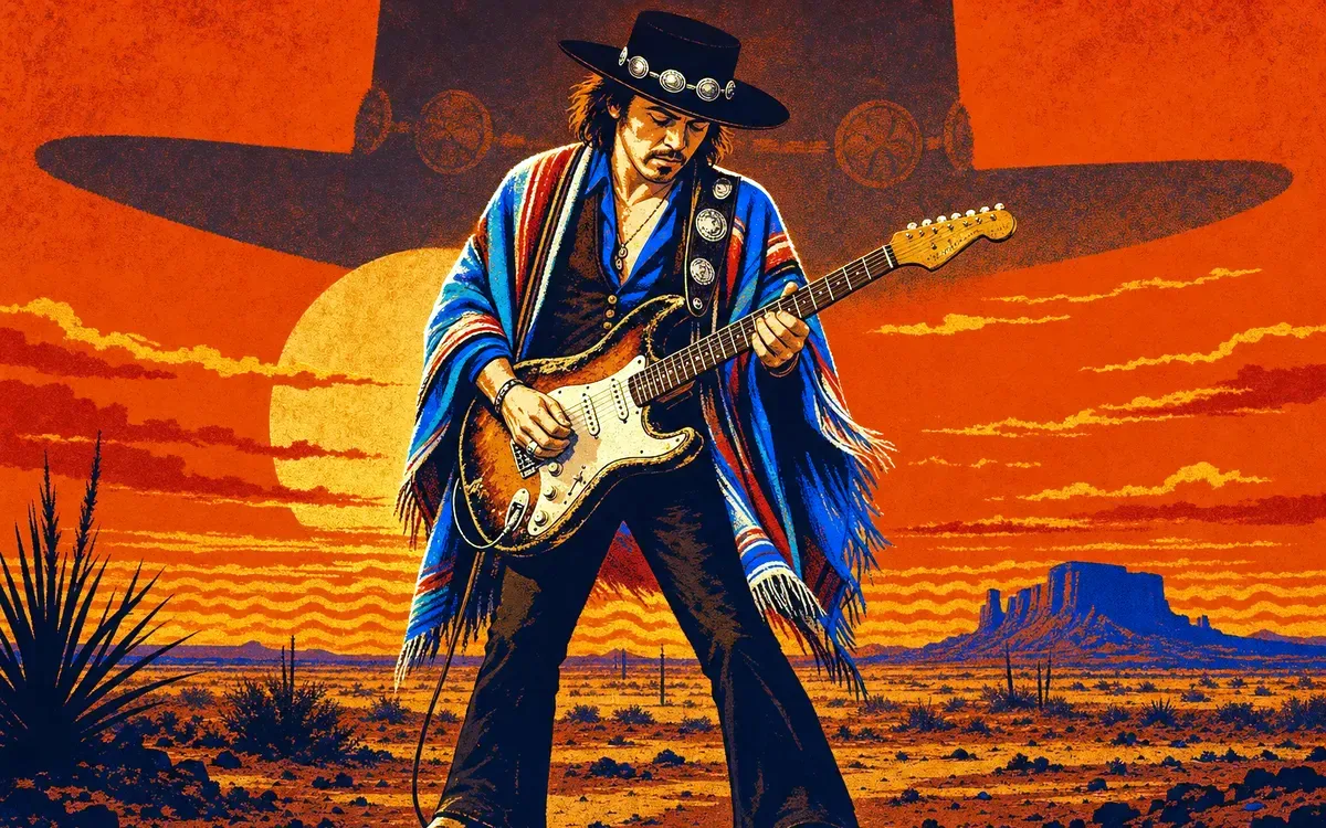Stevie Ray Vaughan tribute artist