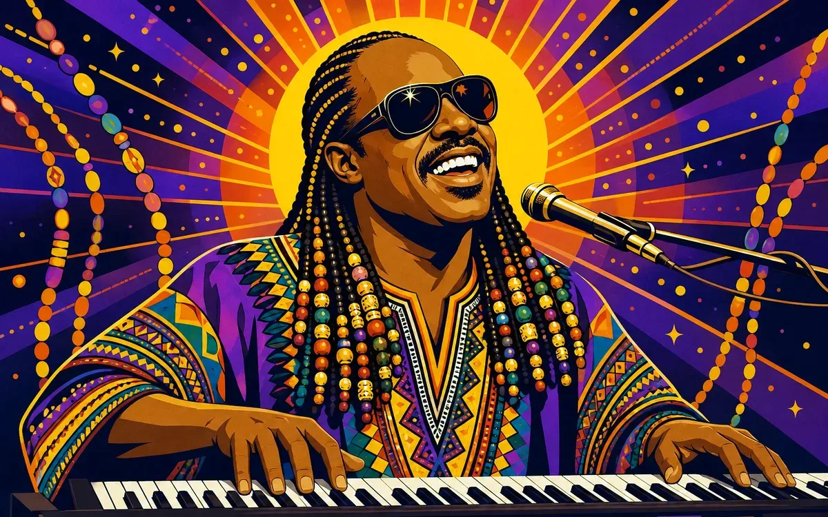 Stevie Wonder tribute artist