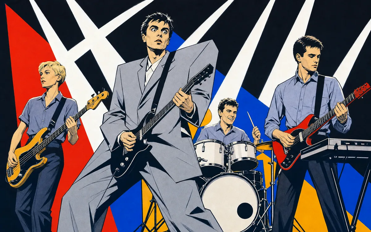 Talking Heads tribute artist