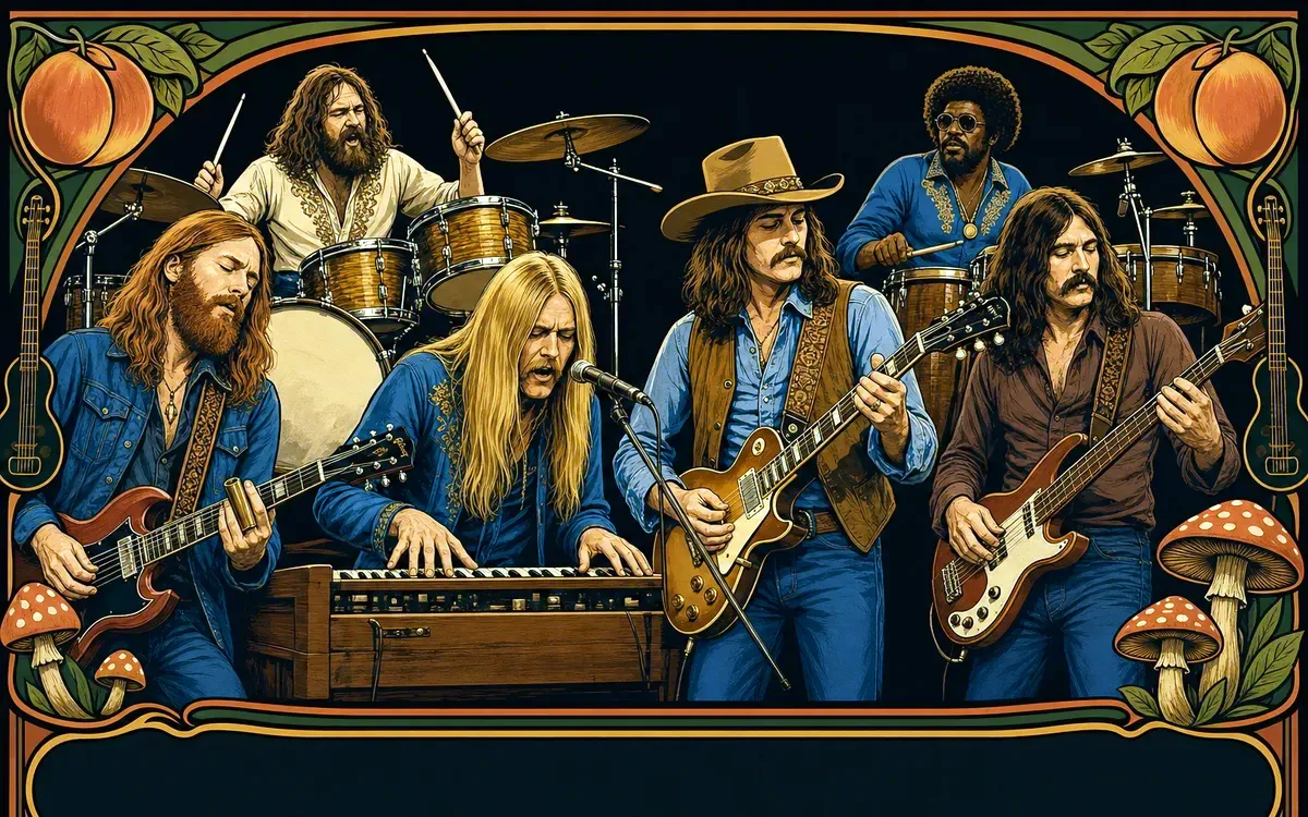 The Allman Brothers Band tribute artist