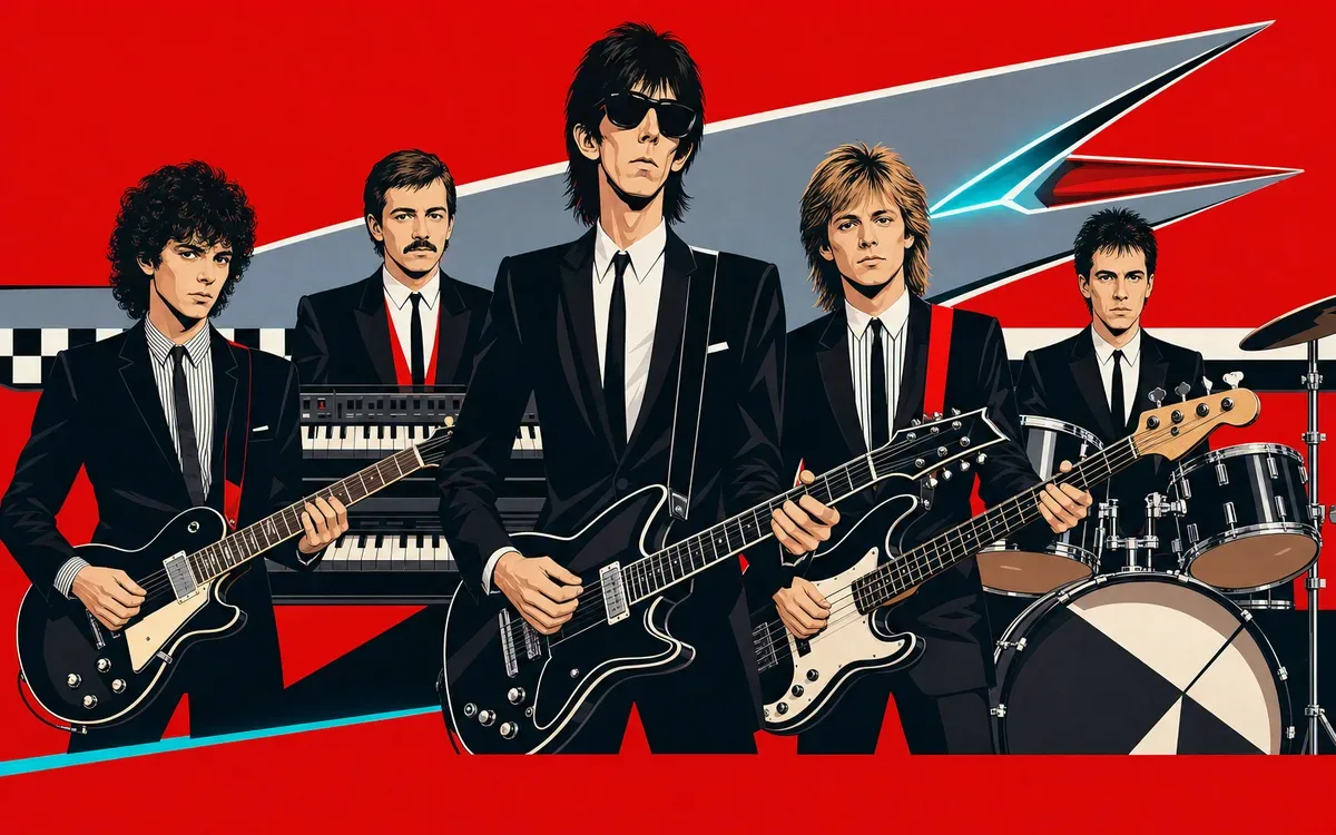 The Cars tribute artist