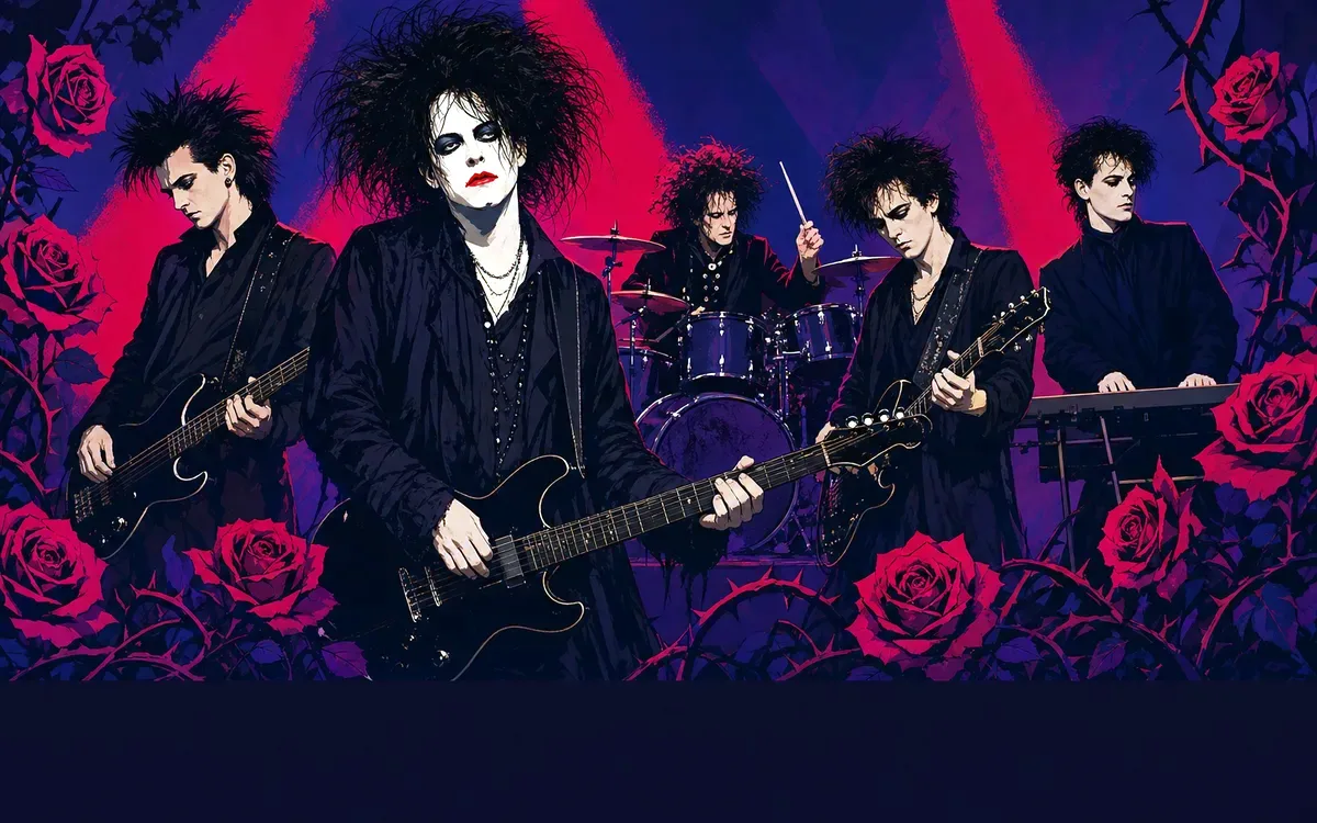 The Cure tribute artist