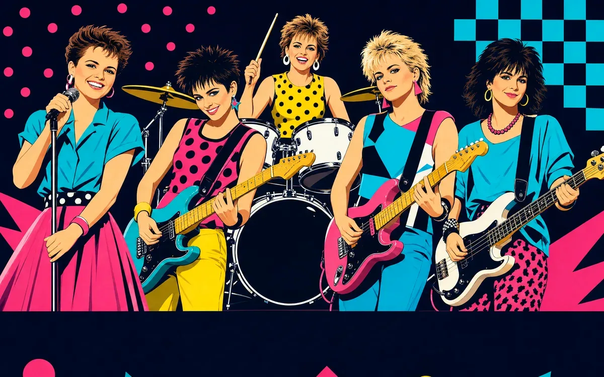 The Go-Go's tribute artist