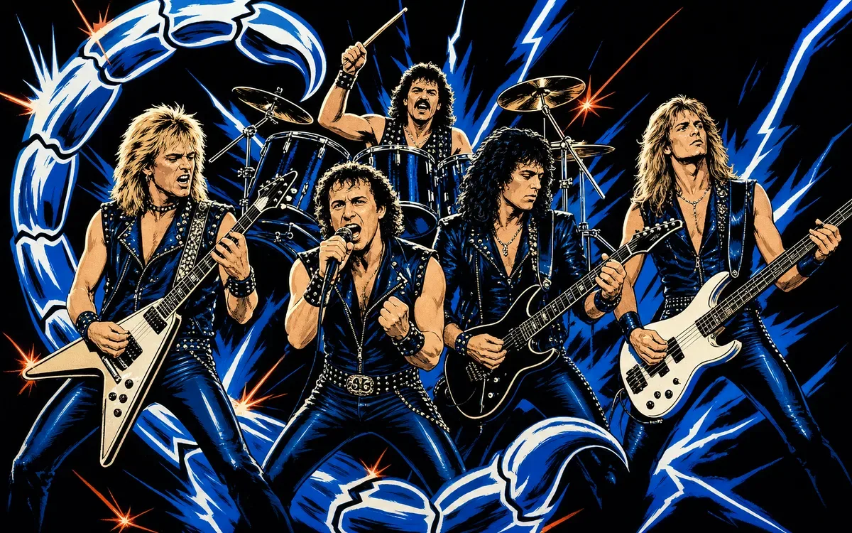 The Scorpions tribute artist
